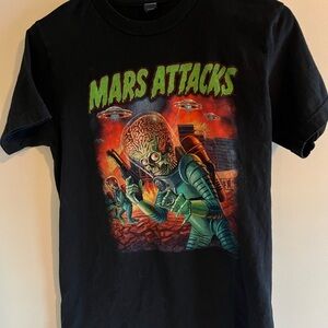Unisex Mars attacks T-shirt size small